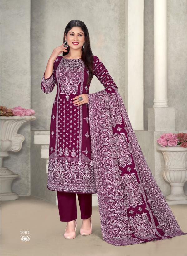 SAT Pashmina Shwal Suit Vol-16 – Dress Material